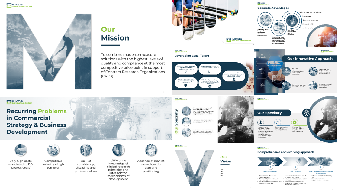 Corporate presentation design